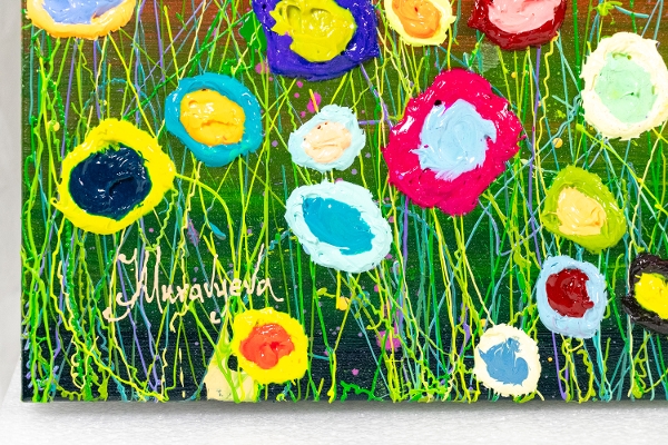 MURAVYEVA Yulia - Autumn flower sunset
